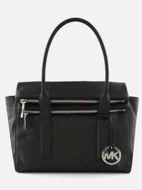 Michael Kors Black Leather Tippi Bag